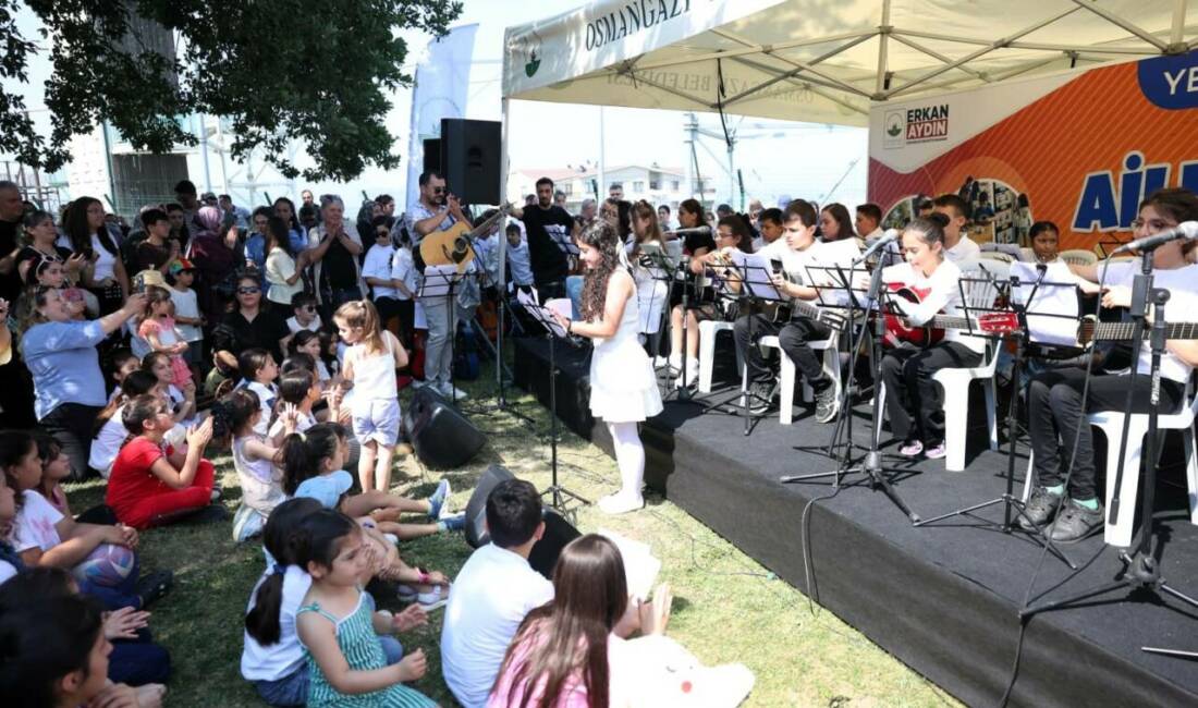 Osmangazi Belediyesi tarafından düzenlenen “Aile Şenliği”, vatandaşları doğayla iç içe