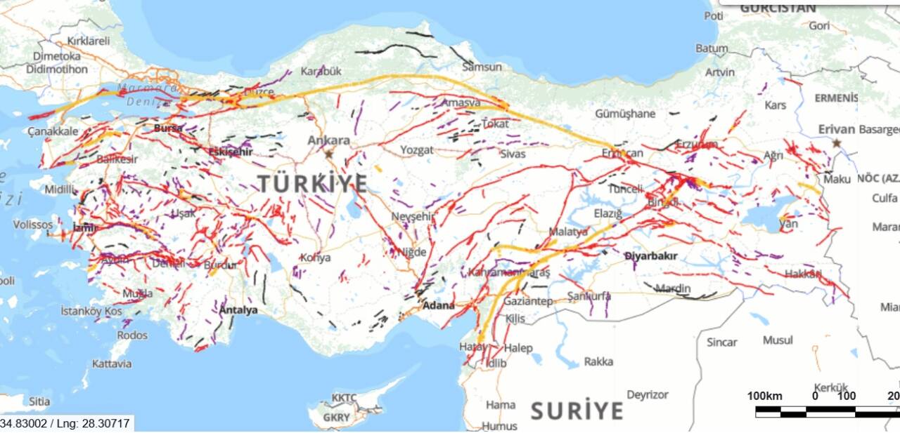 aktif fay sayisi yuzde 44 artti yeni yapilacak binalarda guncel fay verileri dikkate alinmali 16219f0f9f86