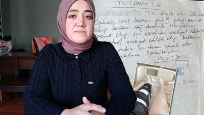 Antalya'nın Kumluca ilçesinde 2 yıl önce spor yaparken sağ dizinden