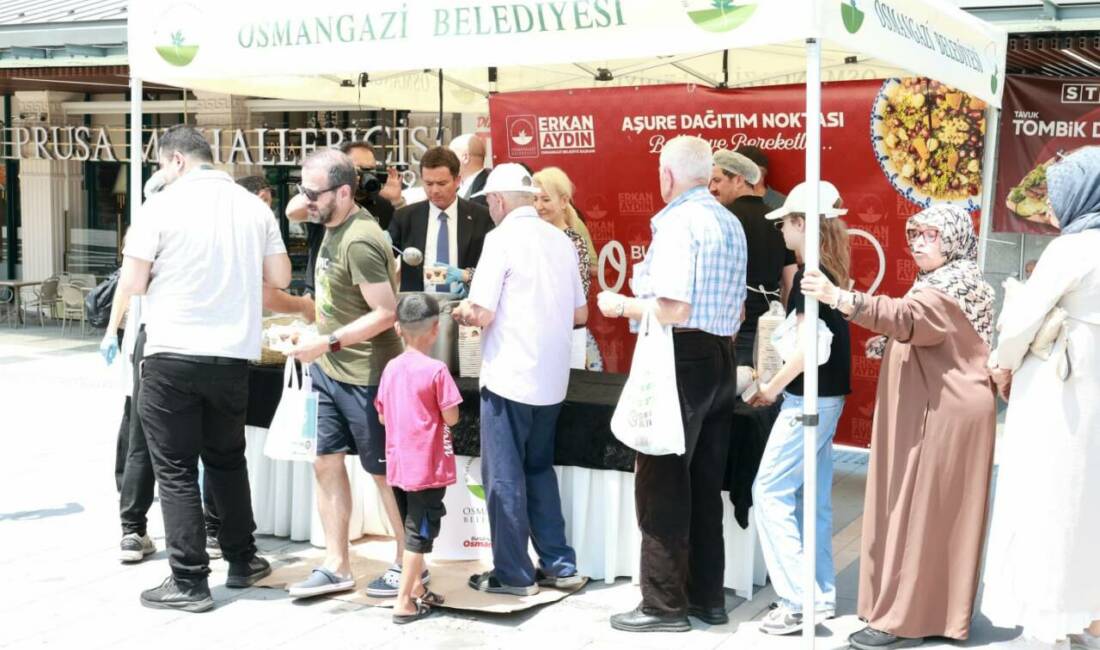 Osmangazi Belediyesi, Muharrem ayının manevi atmosferini vatandaşlarla birlikte yaşamak ve