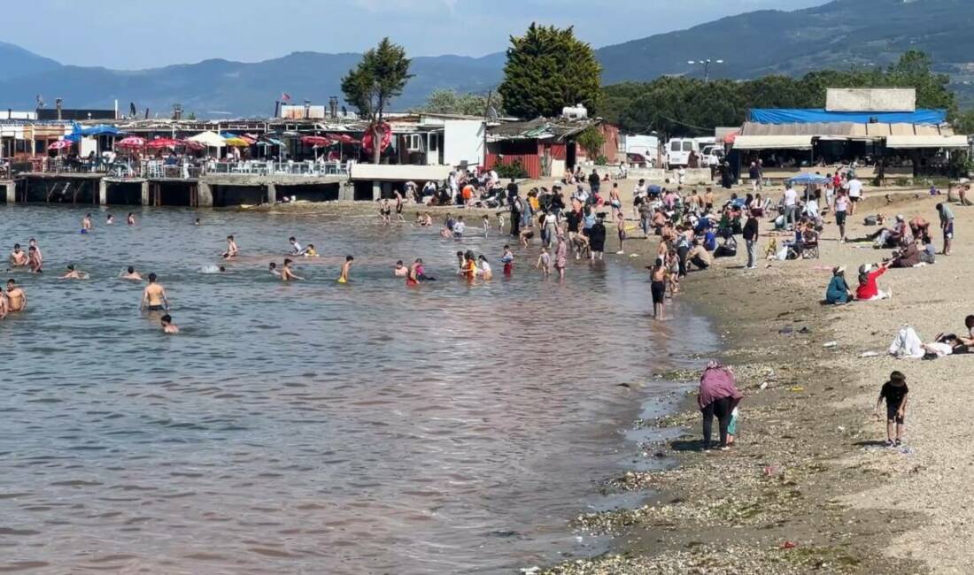 Bursa sahillerinde turuncu alarm! Görenler şoka girdi Bursa'nın Mudanya sahilinde son günlerde deniz yüzeyinde oluşan turuncu-kahverengi tabaka