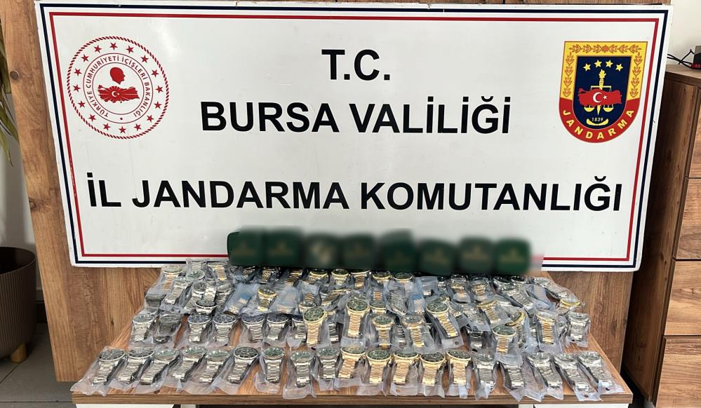 Bursa'nın İnegöl ilçesinde jandarma ekiplerince düzenlenen operasyonda piyasa değeri yaklaşık