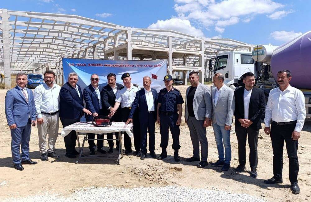Bursa’nın yeni sanayi sitesine yeni karakol Bursa'nın Yenişehir ilçesinde Jandarmanın yeni hizmet binasının temeli düzenlenen törenle