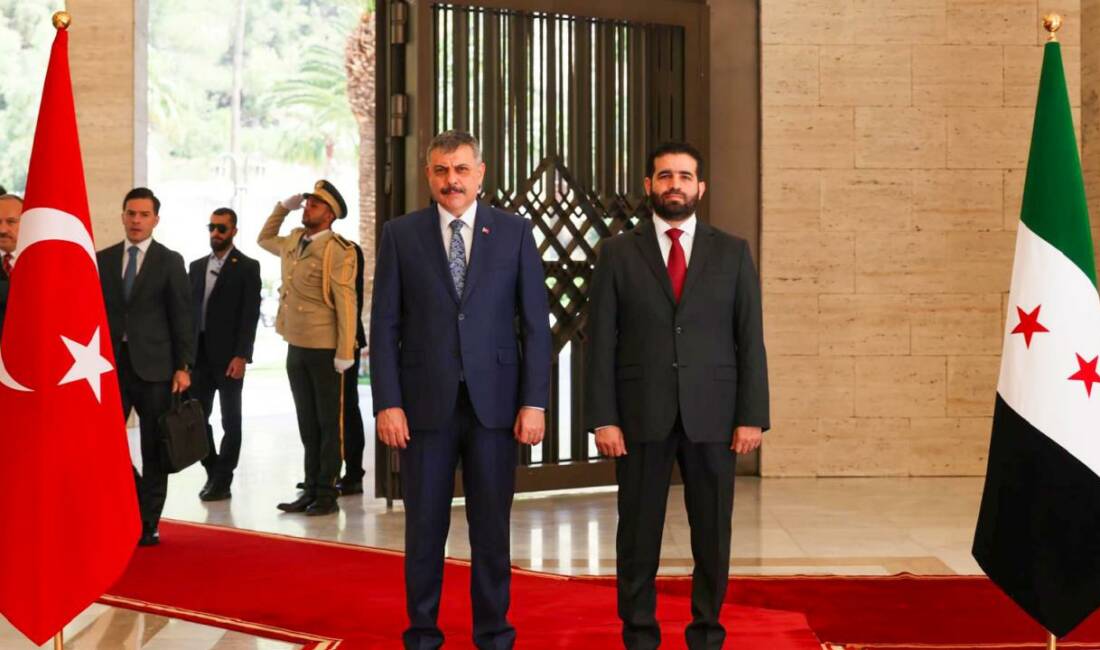 Türkiye İçişleri Bakanı Mustafa Çiftçi, Suriye İçişleri Bakanı Enes Hattab