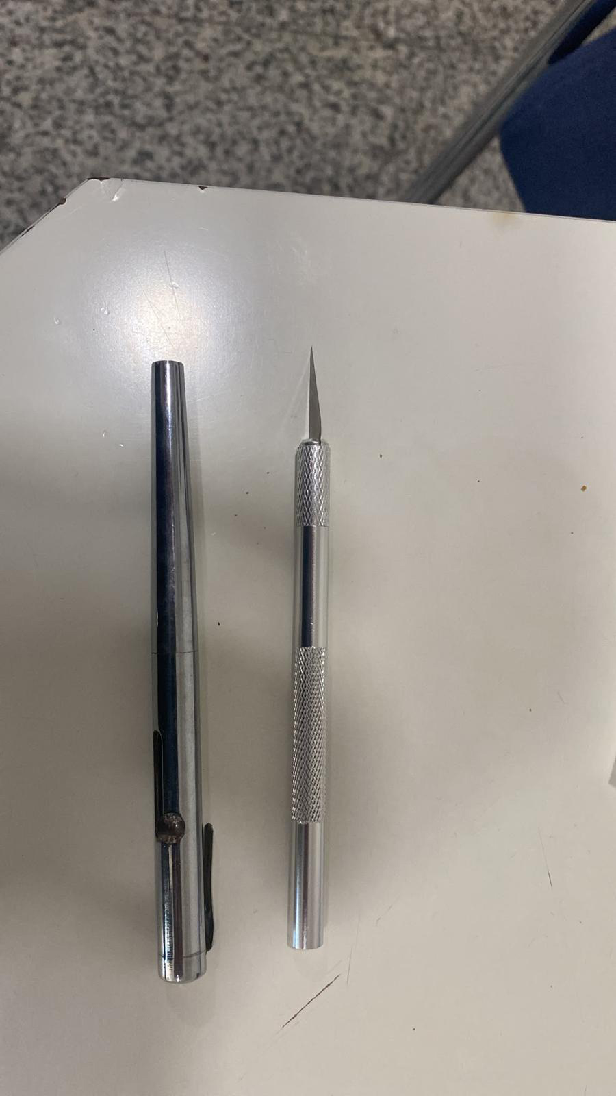 Çantasından cephanelik çıktı! 3 bakirkoy adliyesine kalem gorunumlu silahla girmek isteyen supheli kamerada 1d7855479688
