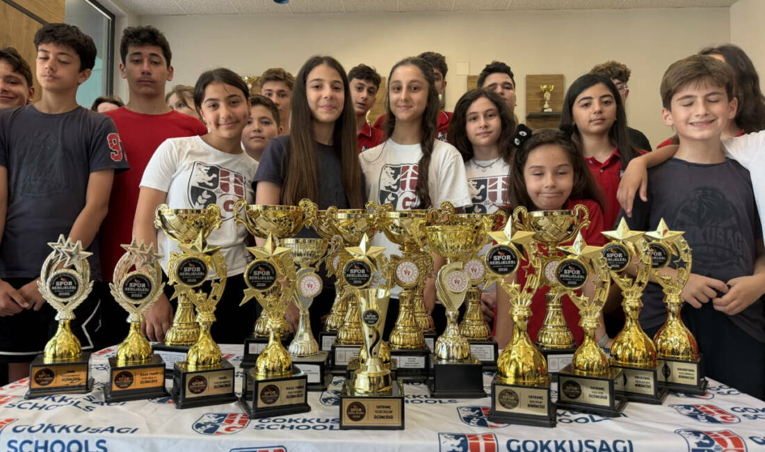 Gökkuşağı Koleji sportif başarılara da doymuyor Gökkuşağı Koleji, öğrencilerini yalnızca akademik başarıya değil, aynı zamanda sosyal,