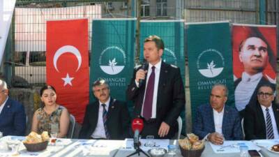Halkla iç içe bir yönetim anlayışı benimseyen Osmangazi Belediye Başkanı
