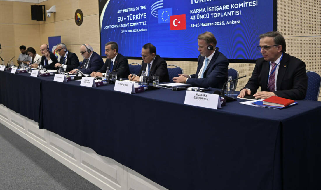 İki gün sürecek Türkiye-Avrupa Birliği (AB) Karma İstişare Komitesi 43'üncü