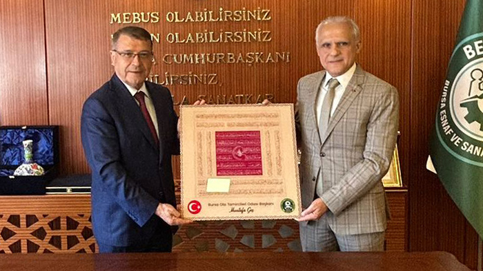 Oto Tamircileri’nden Fahrettin Bilgit’e ziyaret 2 besob oto