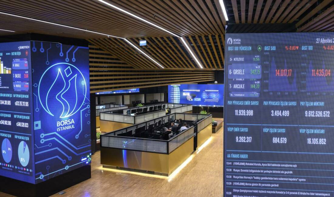 Borsa İstanbul'da BIST 100 endeksi, güne yüzde 0,12 artışla 13.889,37