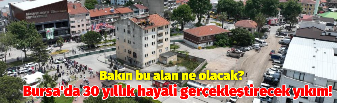 Olay Gazetesi – Ana Sayfa 3 Gürsu'nun 30 yıllık hayali gerçek