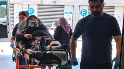 Bursa’nın İnegöl ilçesinde park halindeki otomobile çarpan ATV’nin sürücüsü Huriye