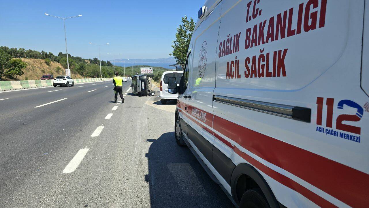 bursada feci kaza bariyerlere carpip 6c5daedad176