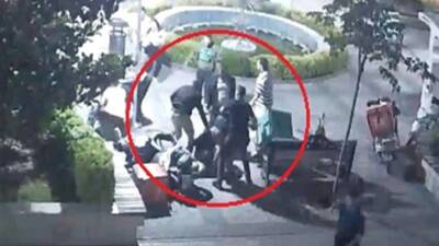 Bursa'nın İnegöl ilçesinde motokuryeler ile gıda satışı yapan işletme sahipleri