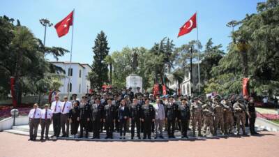 Bursa'da Jandarma Teşkilatının kuruluşunun 187. yıl dönümü nedeniyle tören düzenlendi.