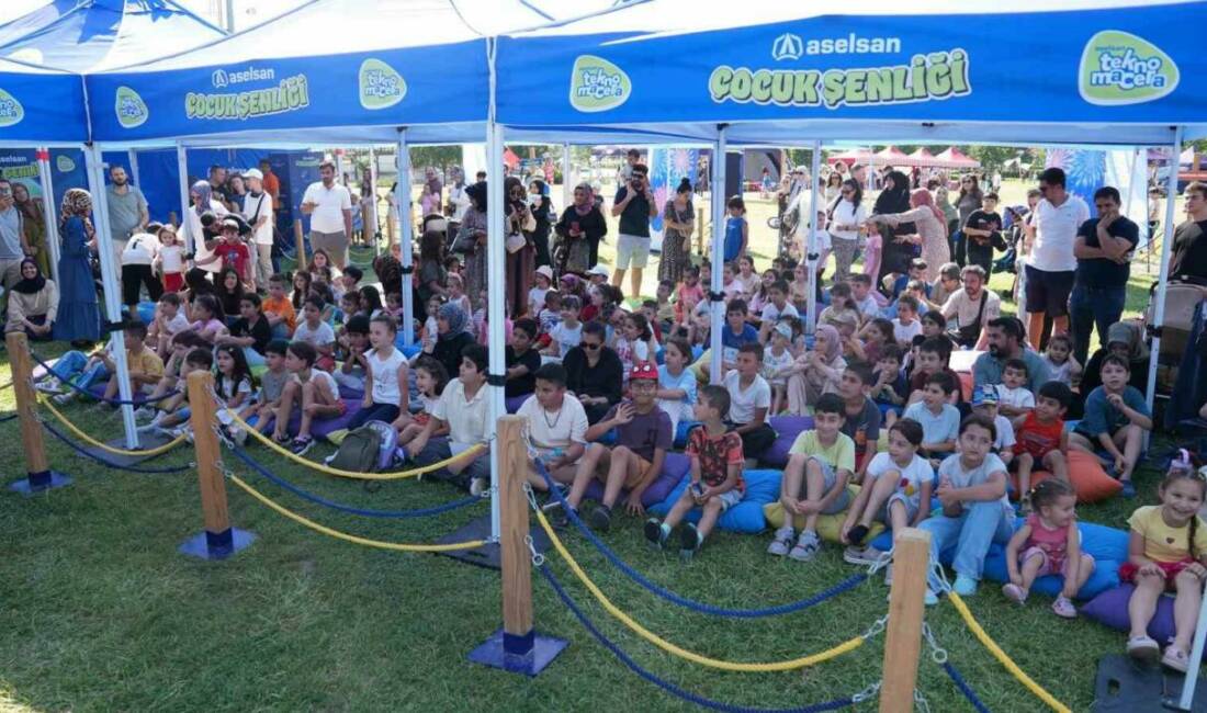 Türkiye Kültür Yolu Festivali kapsamında çocuklara bilim ve teknoloji deneyimi