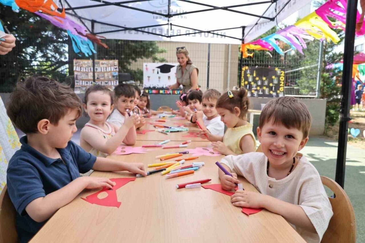 bursada niluferli miniklerde karne heyecani 1b3d5961b063