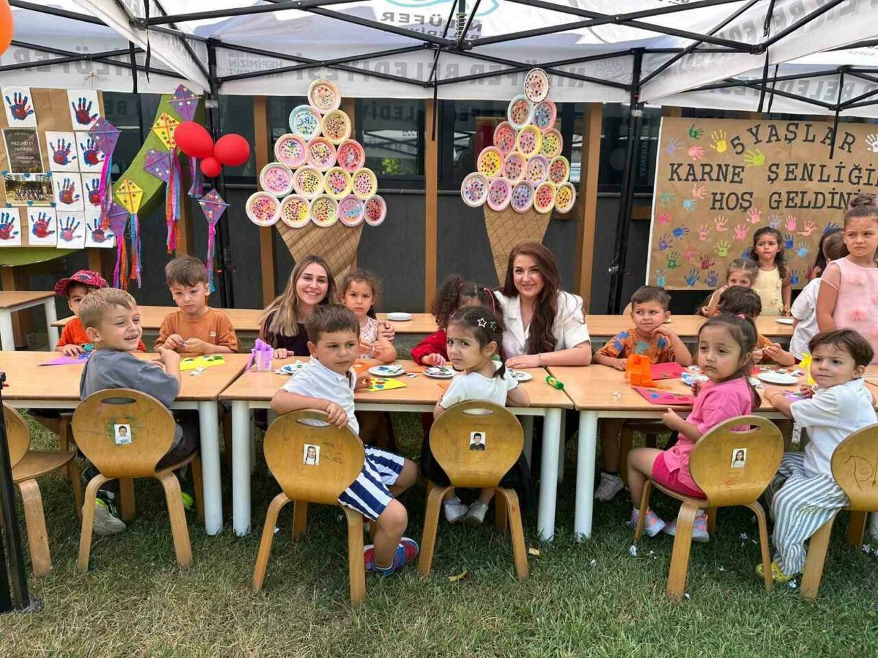 bursada niluferli miniklerde karne heyecani d9198e8937fb