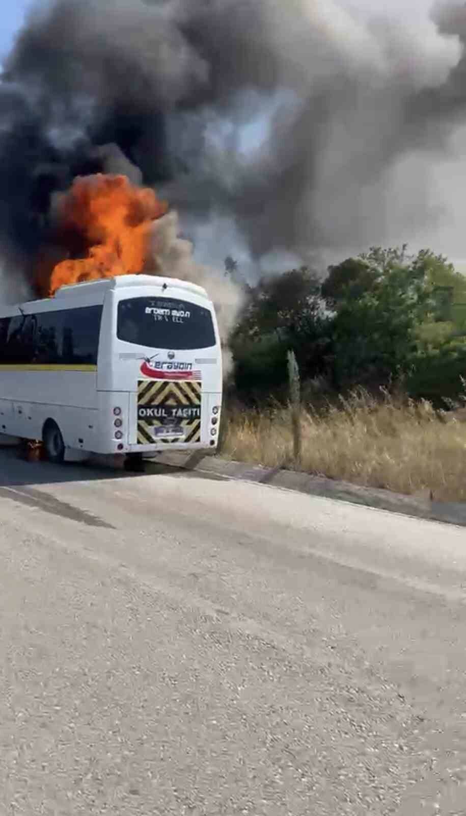 bursada servis otobusu alevlere teslim oldu 3576ad542edf