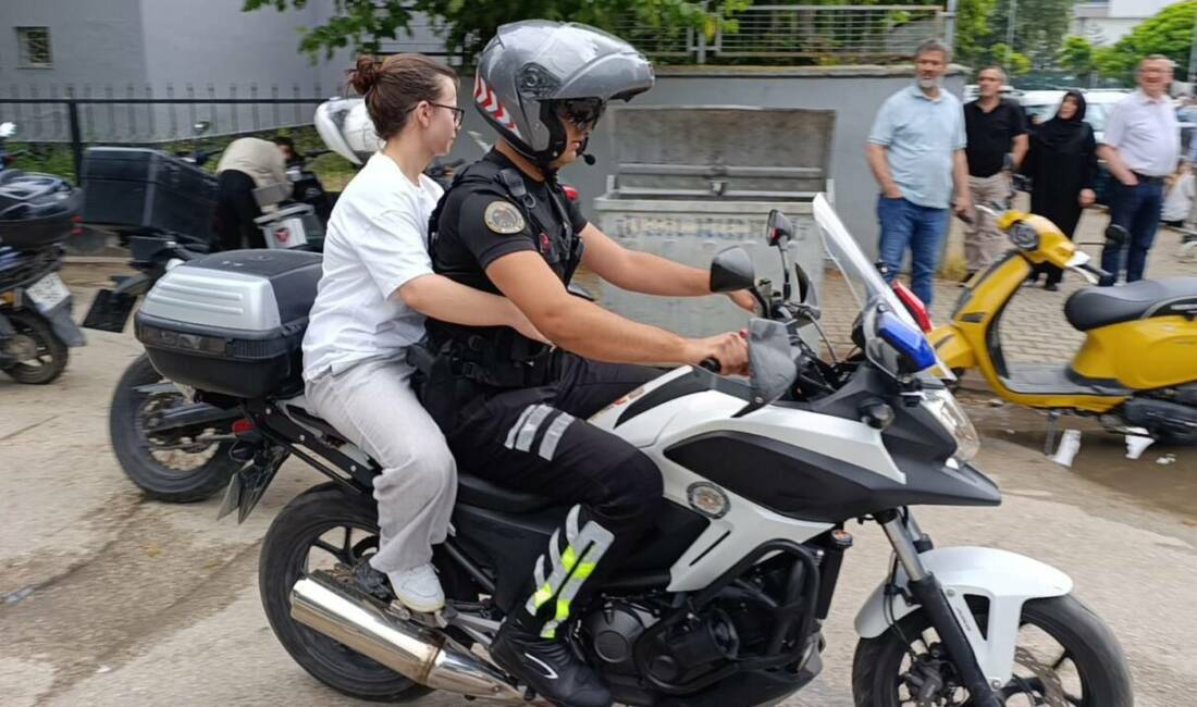 Bursa'nın İnegöl ilçesinde Yükseköğretim Kurumları Sınavı'na (YKS) girecek bir öğrenci,