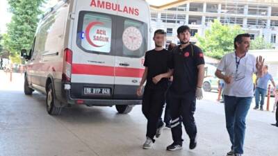 Bursa'nın İnegöl ilçesinde Yükseköğretim Kurumları Sınavı'nın (YKS) ilk oturumu olan