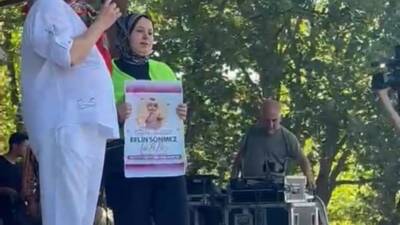 Bursa’nın Kemalpaşa ilçesi Bozağaç Yaylası’nda düzenlenen Yörük Türkmen Festivali’nde sahne