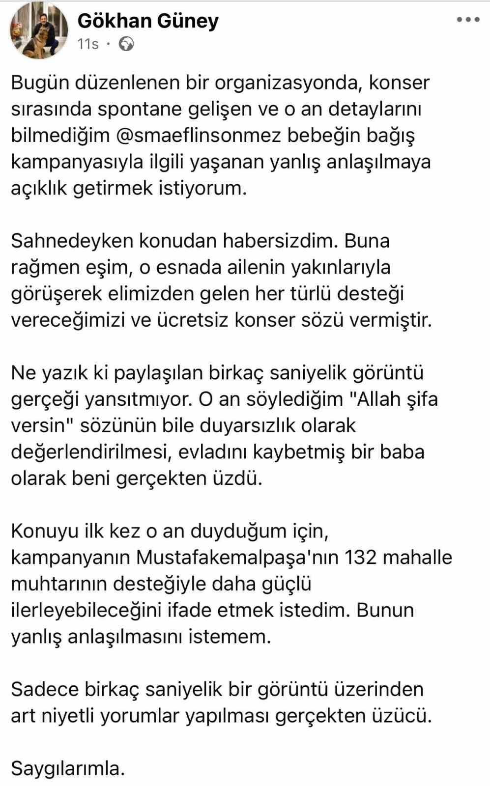 bursada smali bebegin annesiyle diyalogu tepki ceken gokhan guneyden aciklama 9832ad735dab
