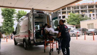 Bursa’nın İnegöl ilçesinde, Ümit Ö. (31) sokakta karşılaşıp tartıştığı eniştesi