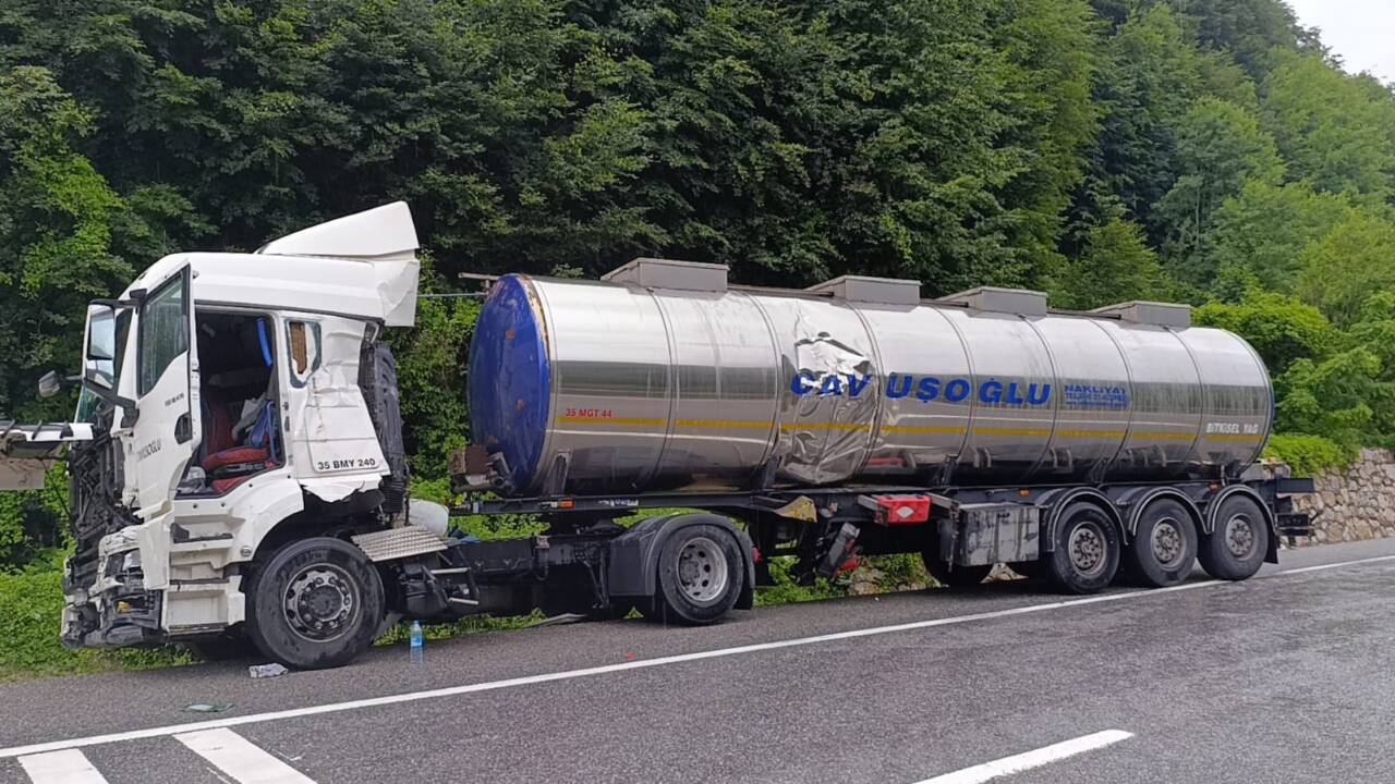 bursada tanker bariyerlere carpti 47f5953d7ba4
