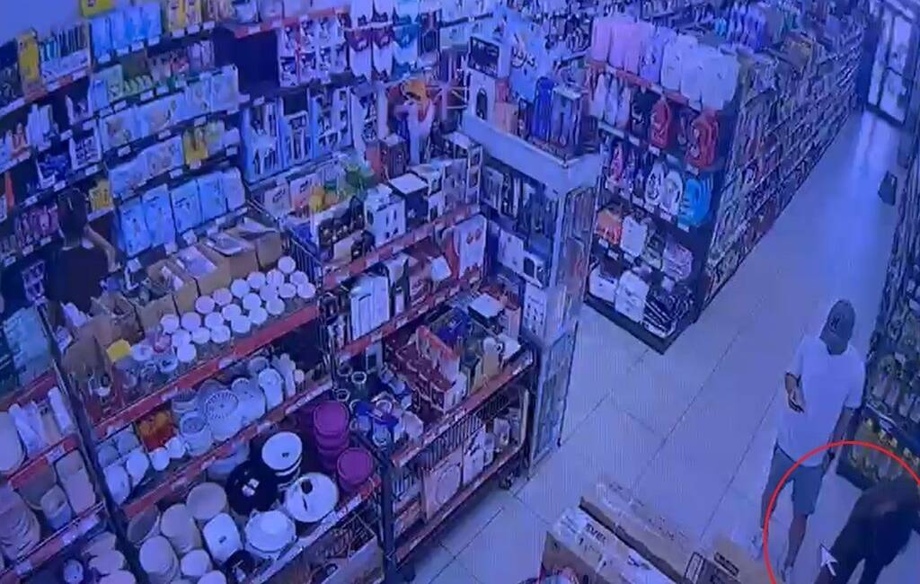 Bursa'nın İznik ilçesinde zincir marketten televizyon çalan K.C.T. (25), tutuklandı.