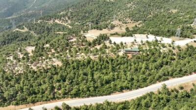 Gürsu Kule Orman Parkı, geçen yıl yaşanan yangın sonrası yenilenerek