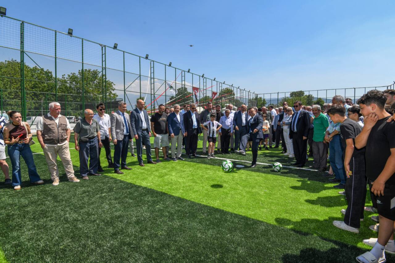 Bursa'ya bir spor tesisi daha! 12 Bursa'ya bir spor tesisi daha!
