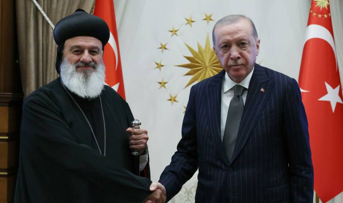 Cumhurbaşkanı Erdoğan, Süryani Ortodoks Kilisesi Patriği’ni kabul etti Cumhurbaşkanı Recep Tayyip Erdoğan, Süryani Ortodoks Kilisesi Patriği Mor İğnatius