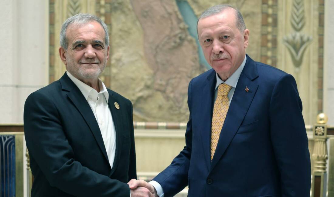 Cumhurbaşkanı Erdoğan’dan diplomasi trafiği Cumhurbaşkanı Recep Tayyip Erdoğan, İran Cumhurbaşkanı Mesud Pezeşkiyan ve Irak