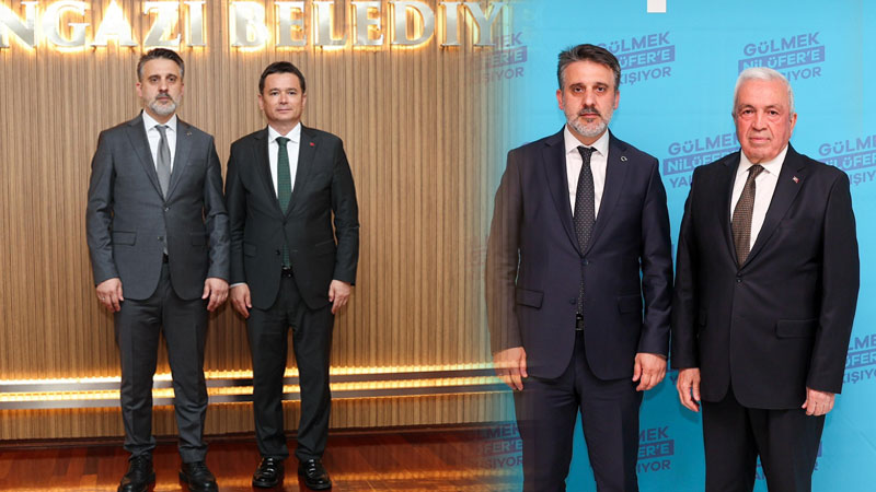 Bursa’dan Türkiye’ye örnek adım Olay Gazetesi Yazarı Ahmet Emin Yılmaz, Büyükşehir Belediye Başkanvekili Şahin Biba'nın Osmangazi