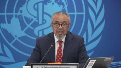 Dünya Sağlık Örgütü Genel Direktörü Tedros Adhanom Ghebreyesus, toplam 13