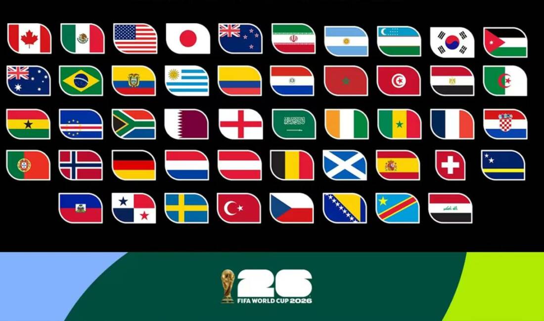 2026 FIFA Dünya Kupası'nda 48 ülkeyi temsilen 1248 oyuncu yer
