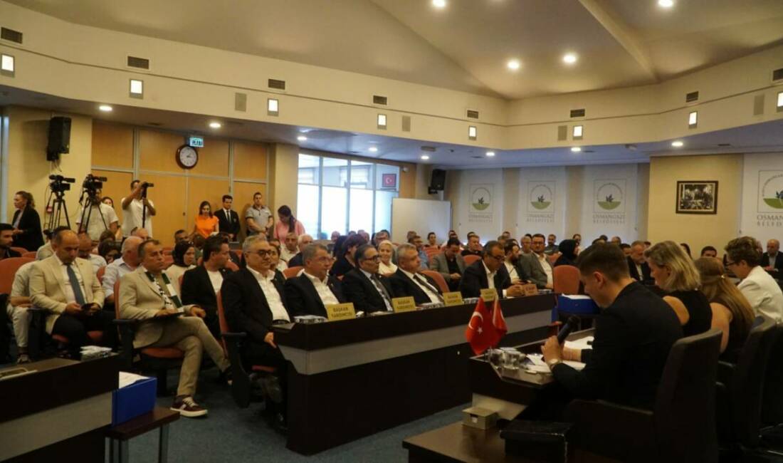 Osmangazi Belediyesi Olağan Meclis toplantısında önemli kararlar alındı.