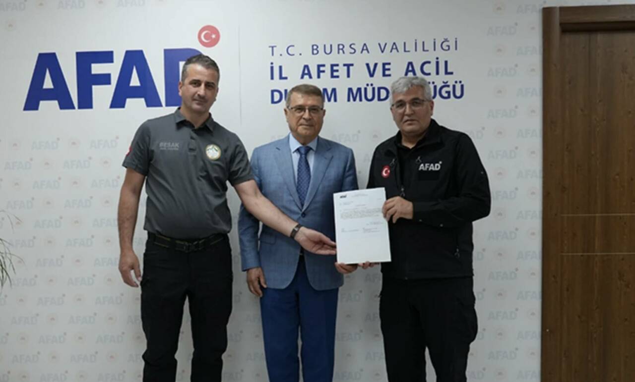 BESAK Arama Kurtarma Ekibi'ne AFAD'dan akreditasyon 1 ekran resmi 2026 06 23 132228