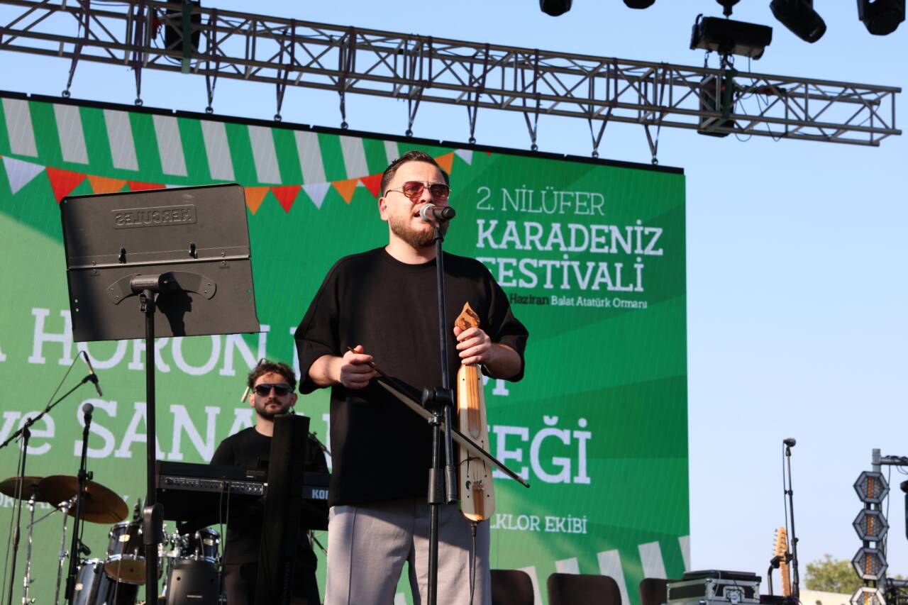 Bursa'da Karadeniz coşkusu! 5 2. Nilüfer Karadeniz Festivali sona erdi