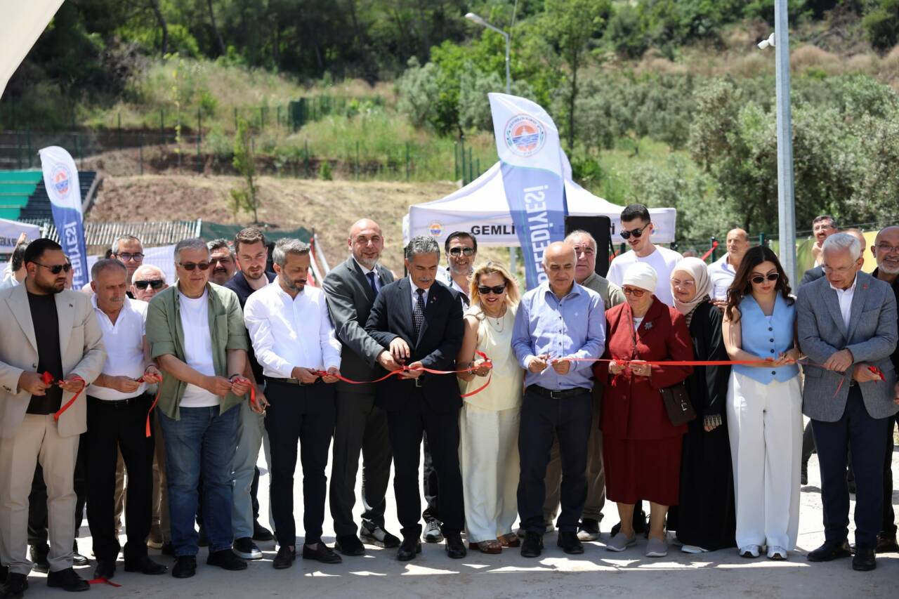 Bursa'da örnek tesis açıldı! 5 gemlikte sahipsiz hayvan bakimevi ve dogal yasam alani torenle acildi 1