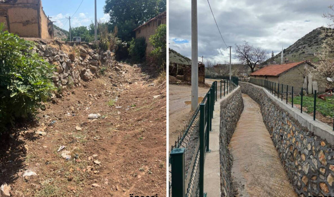 Bursa Büyükşehir Belediyesi’ne bağlı BUSKİ ekipleri, Gürsu ilçesi Dışkaya Mahallesi’nde
