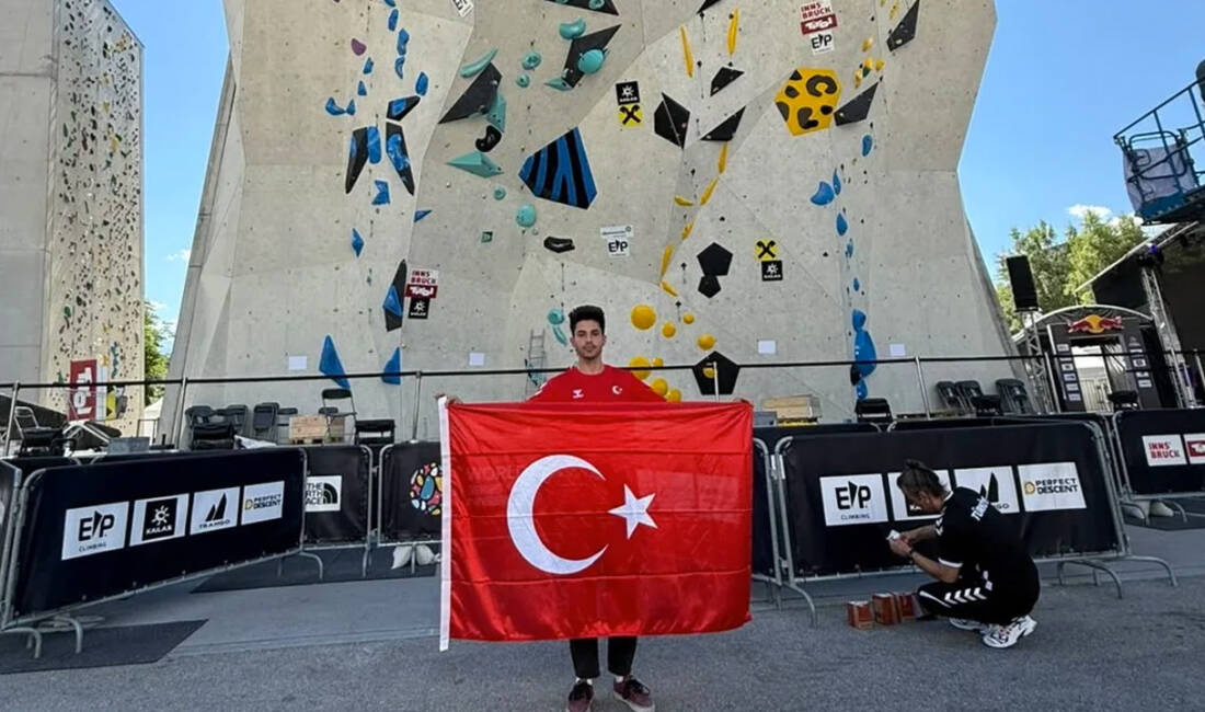 İnegöl Belediyesporlu sporcu Dünya Kupası’nda Türkiye için yarıştı İnegöl Belediyespor sporcusu Emre Doğan, spor tırmanışın en prestijli organizasyonlarından