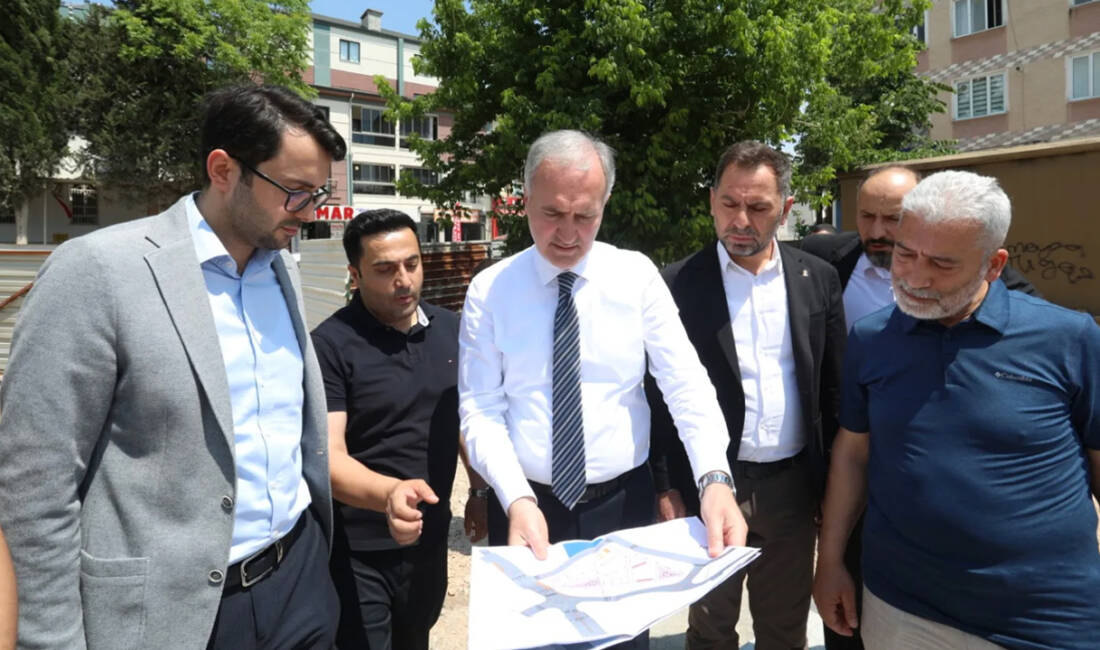 Bursa’nın yeni meydanında sona gelindi! İnegöl Belediyesi’nin Alanyurt bölgesinde köy içi mevkiinde yapımına başladığı 5300