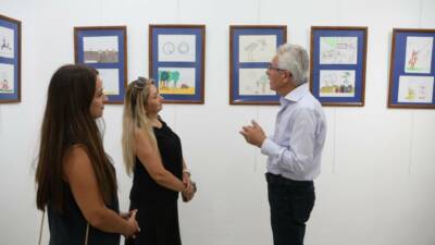 Nilüfer Belediyesi’nin sanat atölyelerinde eğitim alan çocuk kursiyerlerin yıl boyunca