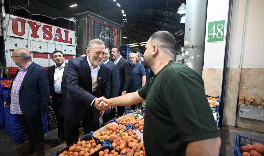 BTSO Başkanı Burkay’dan Bursa Kent Hali’ne Ziyaret Bursa Ticaret ve Sanayi Odası (BTSO) Yönetim Kurulu Başkanı İbrahim