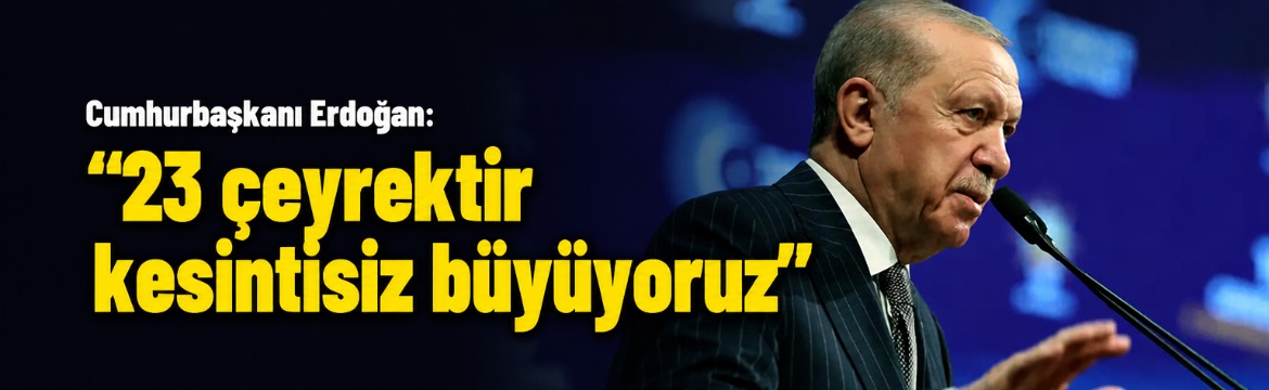 Cumhurbaşkanı Recep Tayyip Erdoğan, ihracattaki