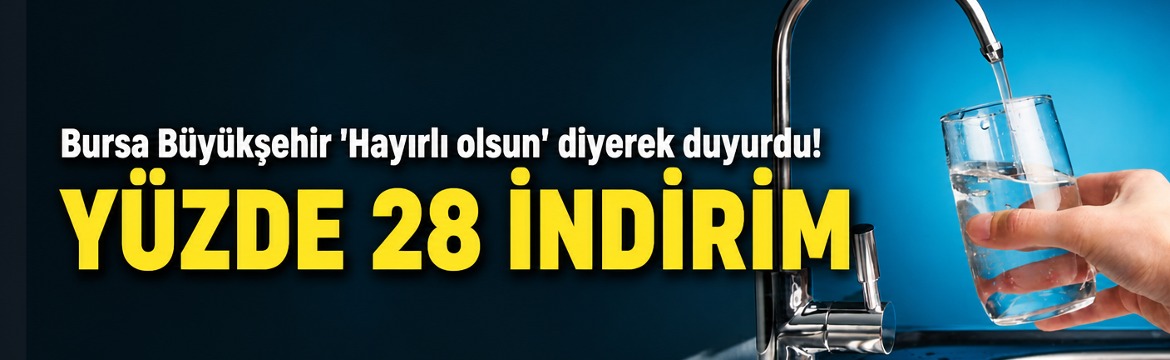 Olay Gazetesi – Ana Sayfa 3 Bursa Büyükşehir Belediyesi, su faturalarındaki