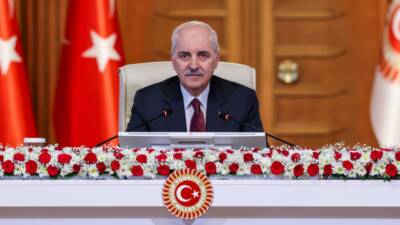 NATO Parlamenterler Zirvesi'nde konuşan TBMM Başkanı Numan Kurtulmuş, dünyanın yeni