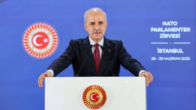 Türkiye Büyük Millet Meclisi Başkanı Numan Kurtulmuş, dünyanın içinde bulunduğu